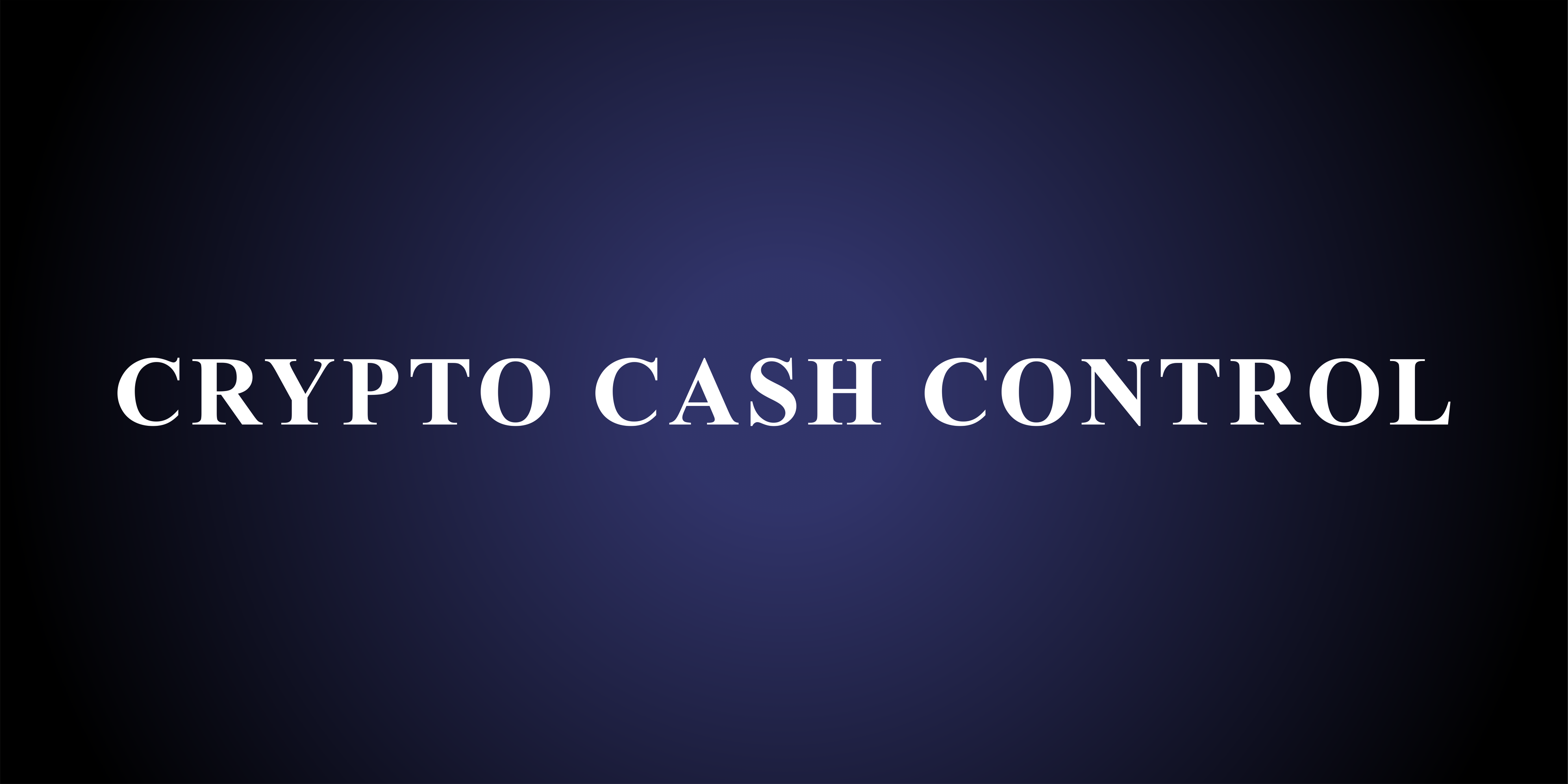 crypto cash control